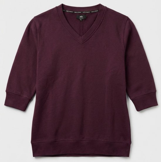 Nora Mikken GELINA Sweater Mauve Wine - DÁMSKÉ OBLEČENÍ XS-XXL - 