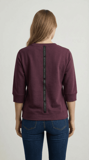 Nora Mikken GELINA Sweater Mauve Wine - DÁMSKÉ OBLEČENÍ XS-XXL - 