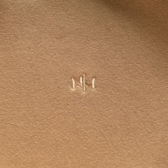 Nora Mikken KAMILLA Cropped Hoodie Camel - DÁMSKÉ OBLEČENÍ XS-XXL - 