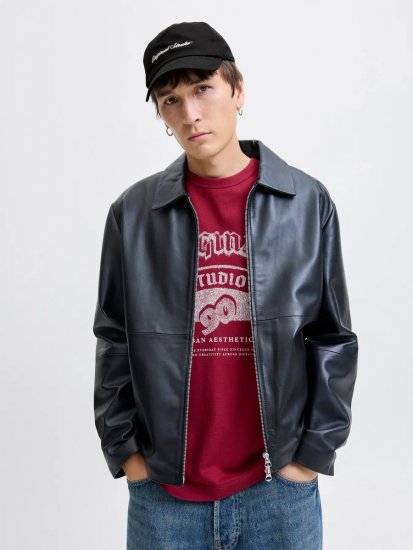 Jack & Jones Frame Norrebro Kšiltovka Černá - Kšiltovky - 