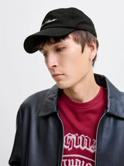 Jack & Jones Frame Norrebro Kšiltovka Černá - Kšiltovky - 