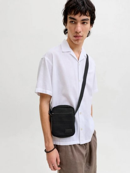 Jack & Jones Pascal Taška přes rameno Černá - Tašky - 