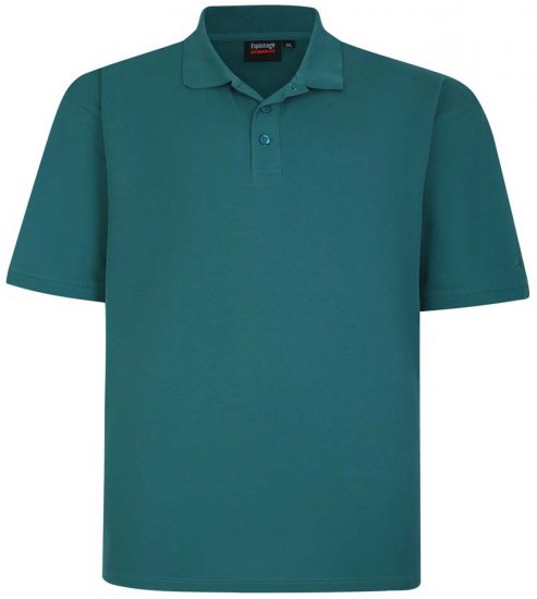 Espionage P074 polo tričko zelené - Polokošile - Polokošile 2XL-8XL - Trička s límečkem 2XL-8XL