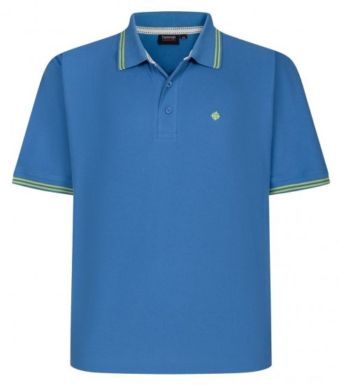 Espionage P232 Piké polokošile turq/lime - Polokošile - Polokošile 2XL-8XL - Trička s límečkem 2XL-8XL