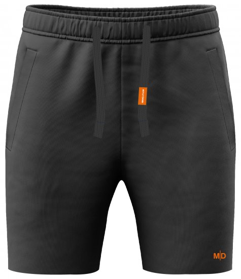 Motley Denim Paris Sweatshorts Charcoal - Tepláky & kraťasy - Tepláky a Teplákové Kraťasy 2XL-12XL