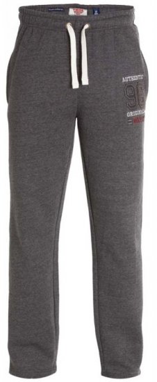 D555 Portland Sweatpants Charcoal - Tepláky & kraťasy - Tepláky a Teplákové Kraťasy 2XL-12XL