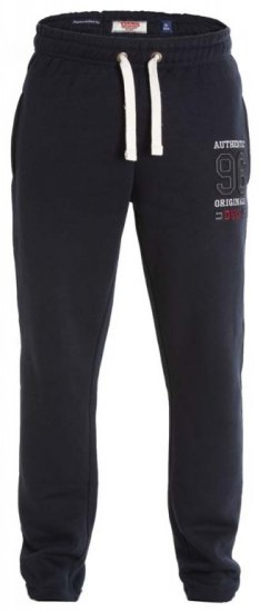 D555 Portland Sweatpants Navy - Tepláky & kraťasy - Tepláky a Teplákové Kraťasy 2XL-12XL