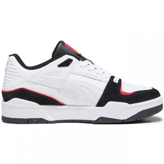 Puma Slipstream Bball Mix Men Sneakers White-Black-Red - Pánská obuv 40-52 - 