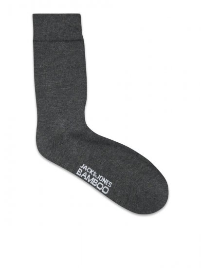 Jack & Jones Basic Bambusové ponožky Černá 5-pack - Spodní prádlo - Spodní Prádlo Nadměrné Velikosti 2XL-8XL