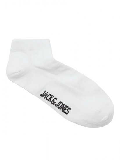 Jack & Jones Louis Ponožky Bílá 3-pack - Spodní prádlo - Spodní Prádlo Nadměrné Velikosti 2XL-8XL