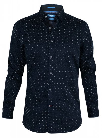 D555 Rashard Long Sleeve Printed Shirt - Košile - Košile 2XL-10XL