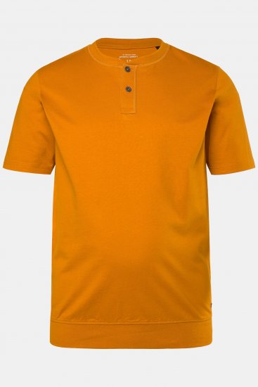 JP1880 Henley Belly Fit Short Sleeve - Trička - Trička nadměrné velikosti - 2XL-14XL