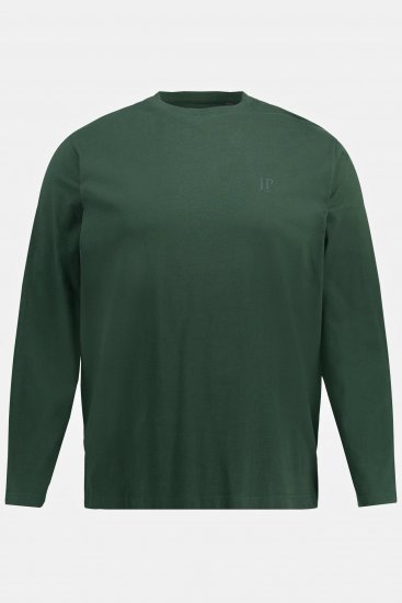 JP1880 Long Sleeve OEKO-TEX T-shirt Green - Trička - Trička nadměrné velikosti - 2XL-14XL