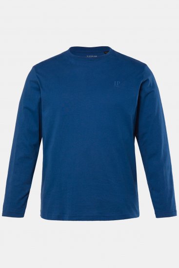 JP1880 Long Sleeve OEKO-TEX T-Shirt Blue - Trička - Trička nadměrné velikosti - 2XL-14XL