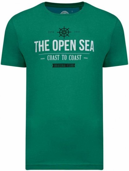 Kam Jeans 5254 Shamrock T-shirt - Trička - Trička nadměrné velikosti - 2XL-14XL