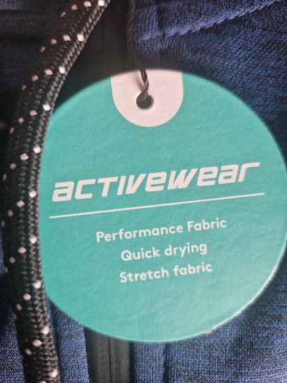 Kam Jeans AP008 Active Performance Hoodie Indigo - Mikiny & mikiny s kapucí - Mikiny & Mikiny s kapucí 2XL-12XL