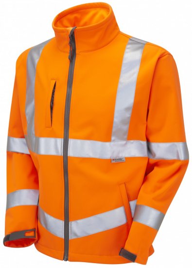 Leo Buckland Softshell Jacket Orange - Pracovní oděvy - Pracovní Oděvy 3XL-6XL