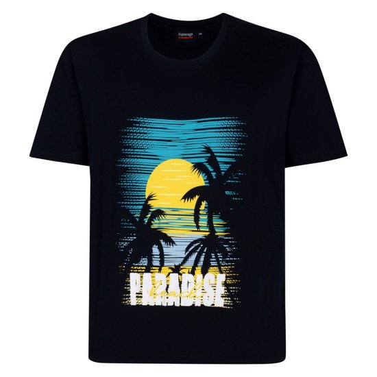Espionage T448 Trička s Potiskem Balení po 4 Mix - Trička - Trička nadměrné velikosti - 2XL-14XL