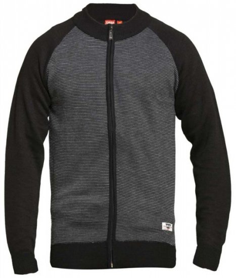 D555 Tanner Sweater Black - Mikiny & mikiny s kapucí - Mikiny & Mikiny s kapucí 2XL-12XL