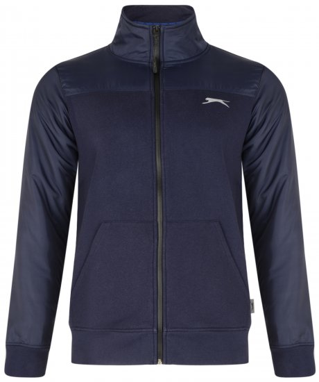 Slazenger Tatum Funnel Neck Navy - Mikiny & mikiny s kapucí - Mikiny & Mikiny s kapucí 2XL-12XL