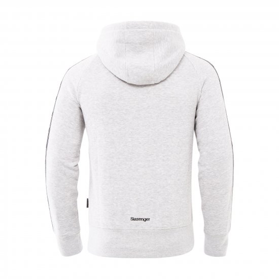 Slazenger Tommy Hoodie Grey - Mikiny & mikiny s kapucí - Mikiny & Mikiny s kapucí 2XL-12XL
