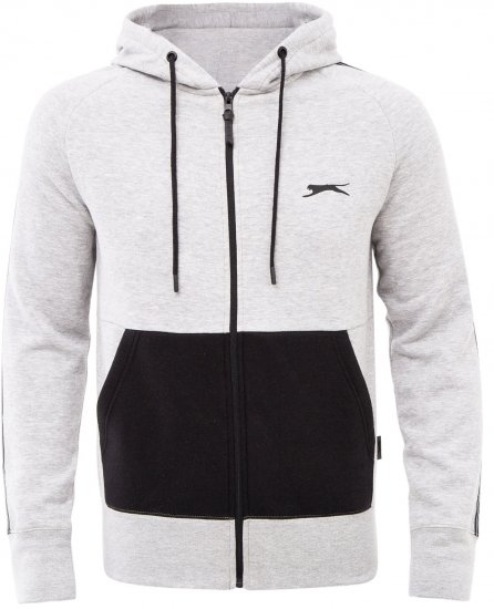 Slazenger Tommy Hoodie Grey - Mikiny & mikiny s kapucí - Mikiny & Mikiny s kapucí 2XL-12XL