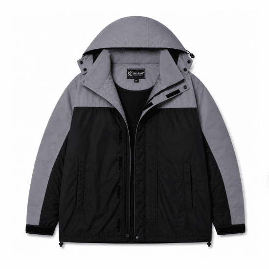 Kam Jeans 439 Softshell Jacket Black - Bundy - Bundy Nadměrné Velikosti - 2XL-8XL