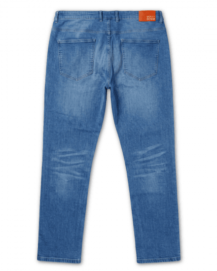 Motley Denim Soho 5-Pocket Jeans Blue Wash - Džíny & kalhoty - Džíny a Kalhoty - W40-W70