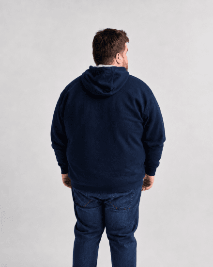 Motley Denim Copenhagen Hoodie Navy - Mikiny & mikiny s kapucí - Mikiny & Mikiny s kapucí 2XL-12XL