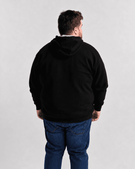 Motley Denim Copenhagen Hoodie Black - Mikiny & mikiny s kapucí - Mikiny & Mikiny s kapucí 2XL-12XL