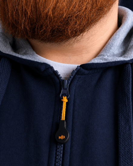 Motley Denim Copenhagen Hoodie Navy - Mikiny & mikiny s kapucí - Mikiny & Mikiny s kapucí 2XL-12XL