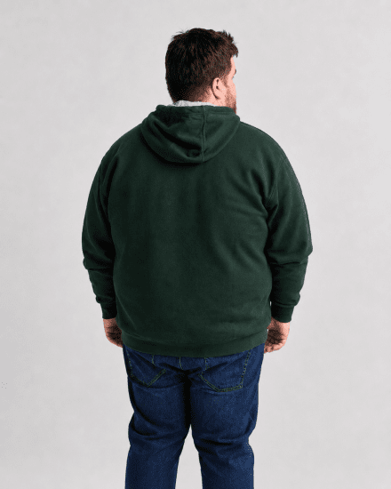 Motley Denim Copenhagen Hoodie Racing Green - Mikiny & mikiny s kapucí - Mikiny & Mikiny s kapucí 2XL-12XL