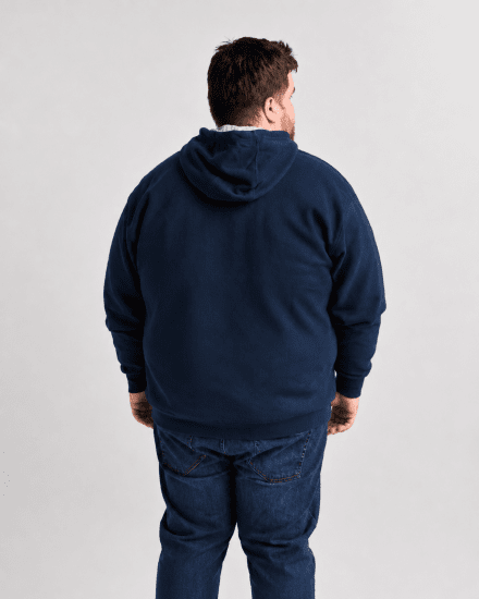 Motley Denim Copenhagen Hoodie Dark Indigo - Mikiny & mikiny s kapucí - Mikiny & Mikiny s kapucí 2XL-12XL