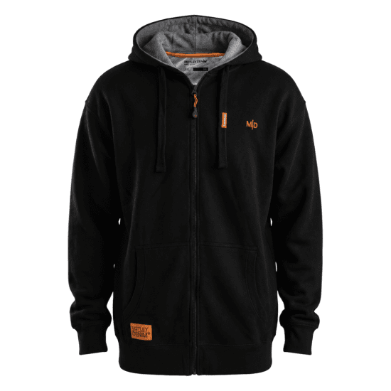 Motley Denim Copenhagen Hoodie Black - Mikiny & mikiny s kapucí - Mikiny & Mikiny s kapucí 2XL-12XL