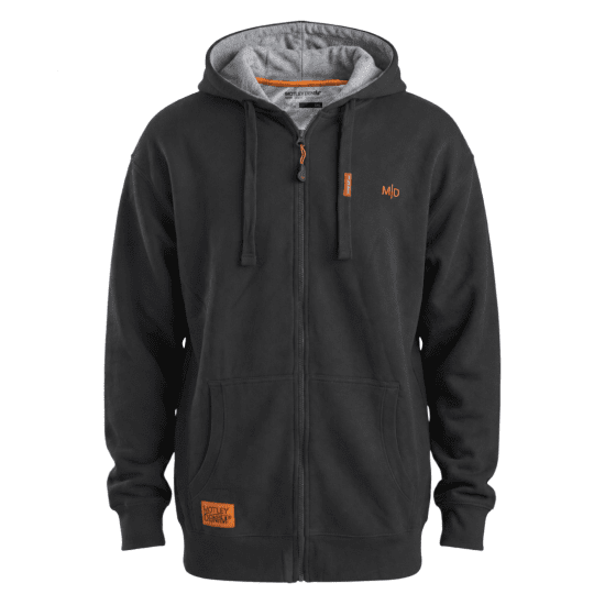 Motley Denim Copenhagen Hoodie Charcoal - Mikiny & mikiny s kapucí - Mikiny & Mikiny s kapucí 2XL-12XL