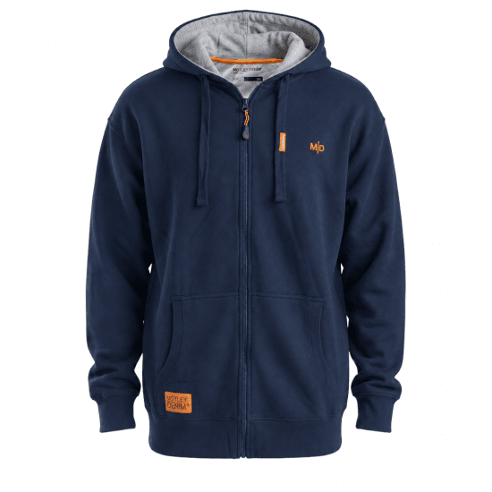 Motley Denim Copenhagen Hoodie Dark Indigo - Mikiny & mikiny s kapucí - Mikiny & Mikiny s kapucí 2XL-12XL