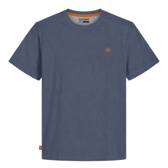 Motley Denim Stockholm T-shirt Light Indigo - Trička - Trička nadměrné velikosti - 2XL-14XL