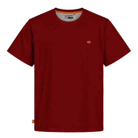 Motley Denim Stockholm T-shirt Red - Trička - Trička nadměrné velikosti - 2XL-14XL