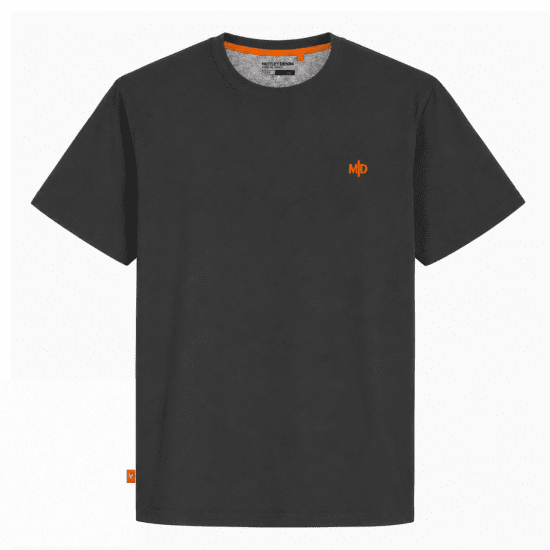 Motley Denim Stockholm T-shirt Charcoal - Trička - Trička nadměrné velikosti - 2XL-14XL