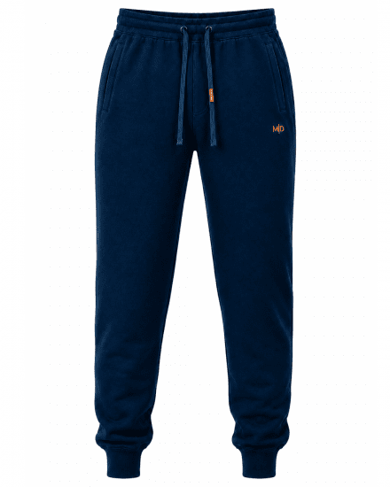 Motley Denim Berlin Sweatpants Dark Indigo - Tepláky & kraťasy - Tepláky a Teplákové Kraťasy 2XL-12XL