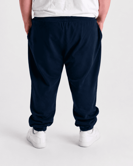 Motley Denim Berlin Sweatpants Navy - Tepláky & kraťasy - Tepláky a Teplákové Kraťasy 2XL-12XL