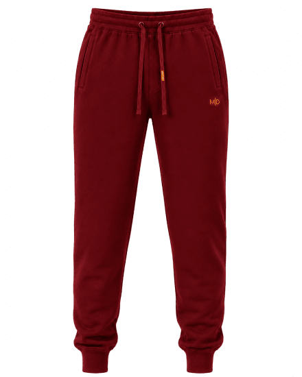 Motley Denim Berlin Sweatpants Red - Tepláky & kraťasy - Tepláky a Teplákové Kraťasy 2XL-12XL