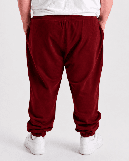 Motley Denim Berlin Sweatpants Red - Tepláky & kraťasy - Tepláky a Teplákové Kraťasy 2XL-12XL