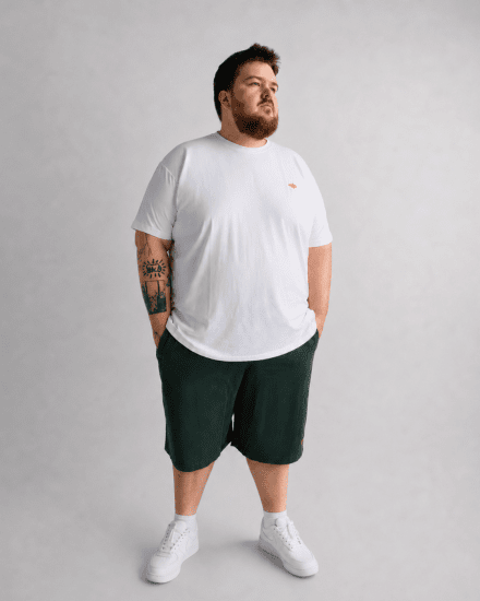 Motley Denim Paris Sweatshorts Racing Green - Tepláky & kraťasy - Tepláky a Teplákové Kraťasy 2XL-12XL