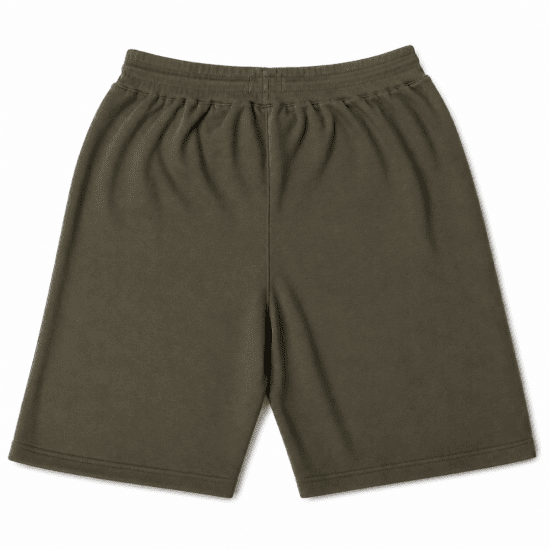 Motley Denim Paris Sweatshorts Dark Khaki - Tepláky & kraťasy - Tepláky a Teplákové Kraťasy 2XL-12XL