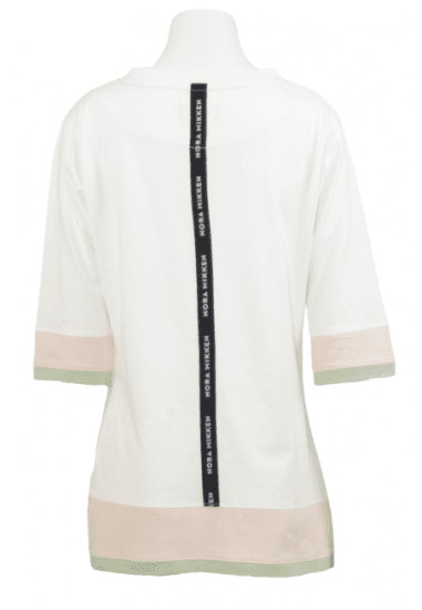Nora Mikken ANNELI T-Shirt White - Trička - 
