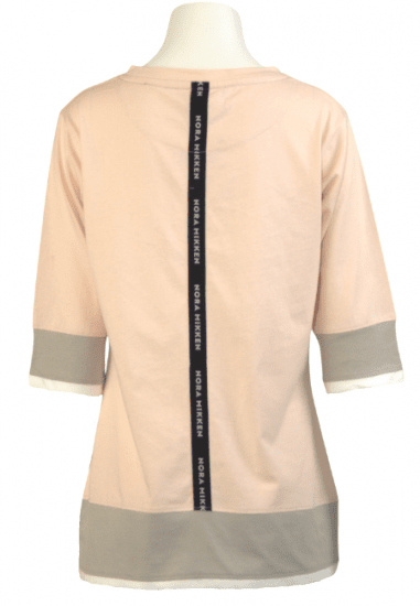 Nora Mikken ANNELI T-Shirt Pink - Trička - 