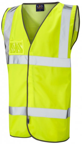 Leo Velator Mesh Back Waistcoat Hi-Vis Yellow - Pracovní oděvy - Pracovní Oděvy 3XL-6XL