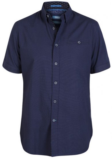 D555 Wesson Shirt Navy - Košile - Košile 2XL-10XL