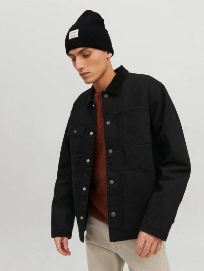 Jack & Jones Long Knit Čepice Černá - Čepice - 